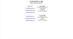 Desktop Screenshot of lovekinlaw.com